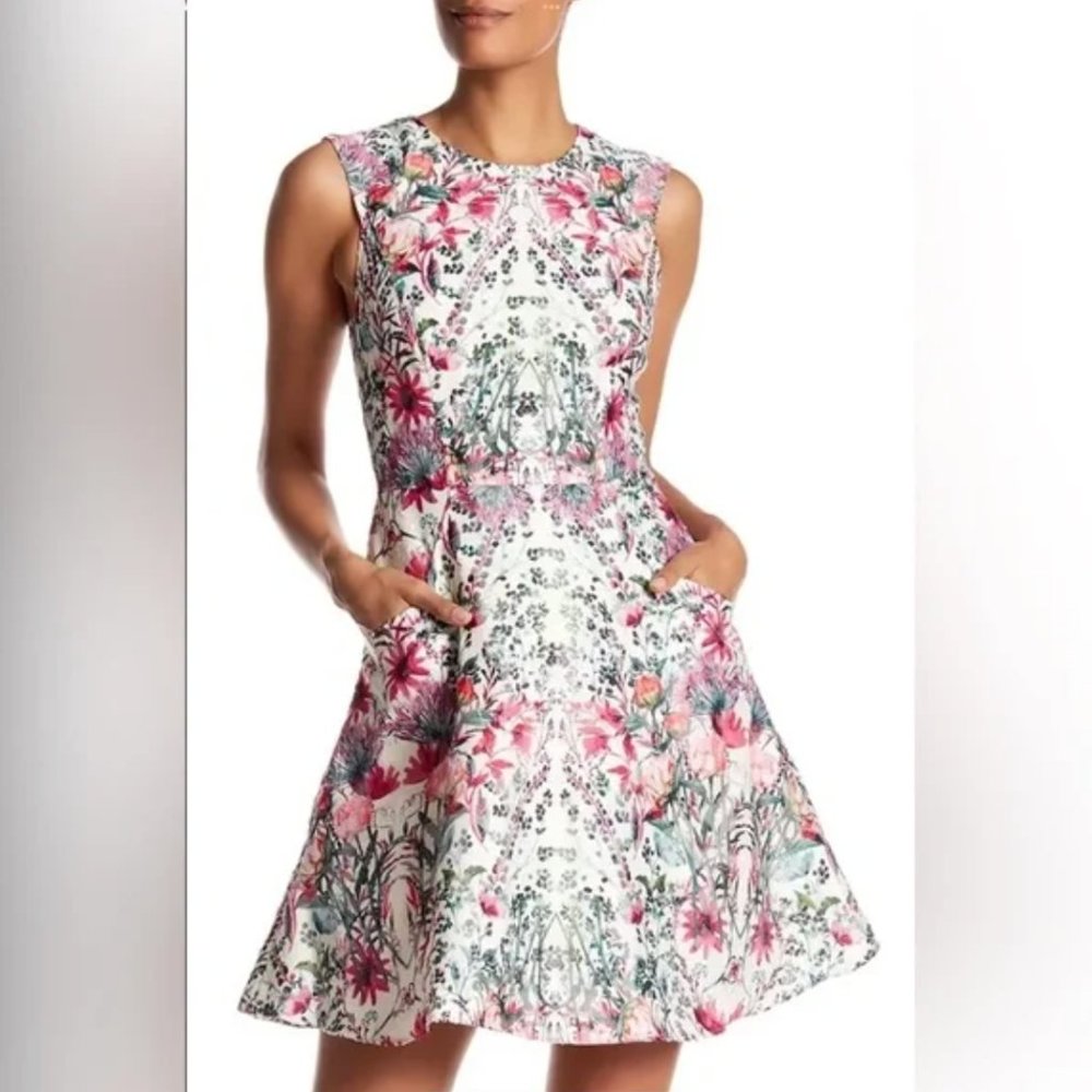 Ted Baker Floral Dress, Size 0